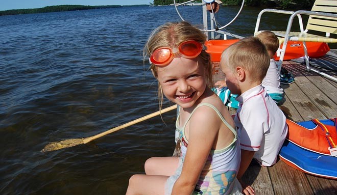 Dock Safety for kids - what is best practice? ©  SW
